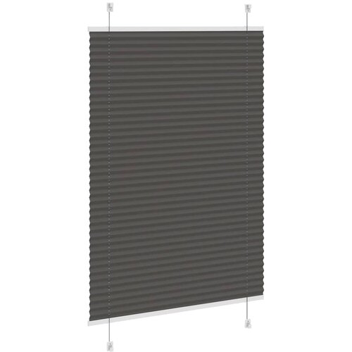  Plisirana roleta crna 90x150 cm &amp;scaron;irina tkanine 89,4 cm Slike