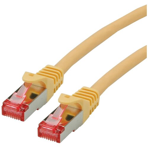 Roline 21.15.2624 RJ45 omrežni kabel\, patch kabel cat 6 s/ftp 1.50 m rumena 1 kos, (20420571) Cene