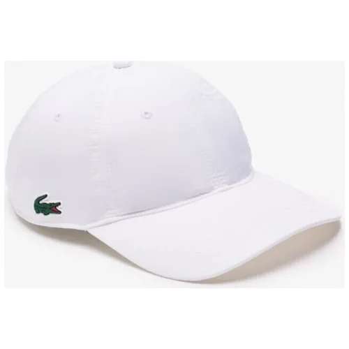 Lacoste Kape s šiltom RK2662 Bela