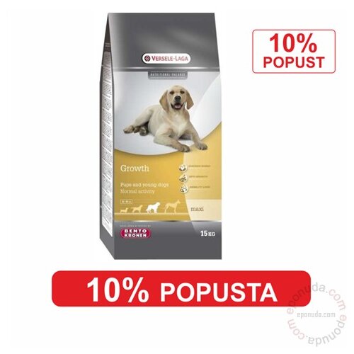 Bento Kronen Nutrition Balance Maxi Growth, 15 kg (370.8 din/kg) Slike