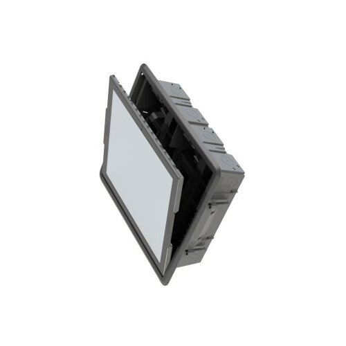 GEWISS GW24617 podna izlazna kutija - inoks poklopac - sistem 32 modula Slike