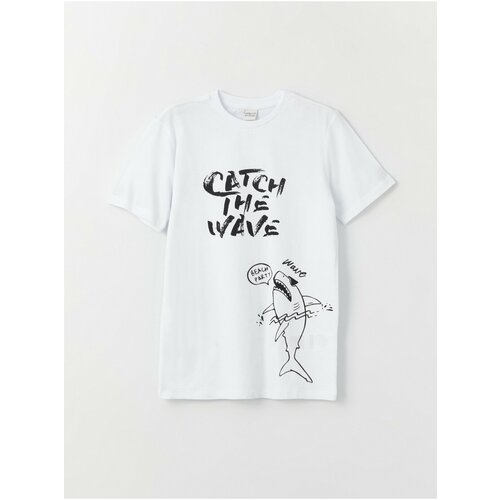 LC Waikiki Crew Neck Printed Short Sleeve Boys' T-Shirt Cene