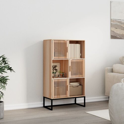 VidaXL Visoka omara 70x35x125 cm inženirski les Slike