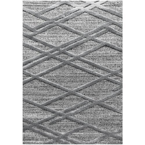 XXXL tkana preproga pisa 4706 grau 280/370 cm tkano siva Cene