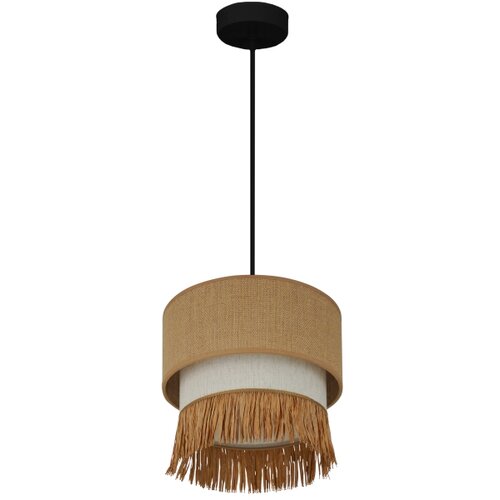  Brilagi - Visilica na sajli WINNETOU BOHO 1xE27/15W/230V prečnik 25 cm smeđa/krem Slike