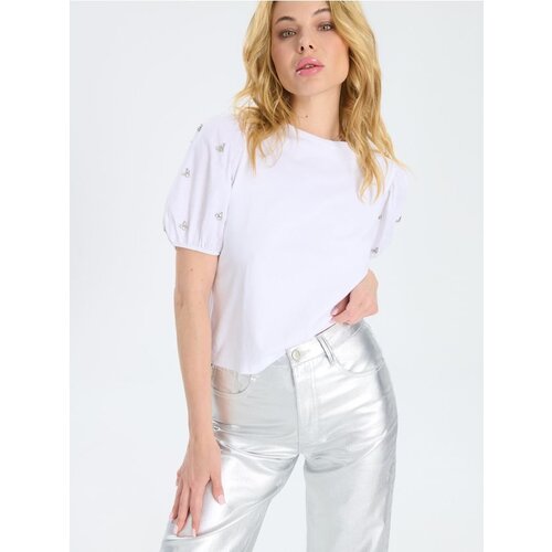 Sinsay ženska bluza s puf rukavima YZ678-00X Slike