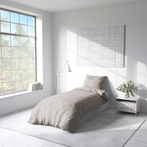 ESSENZA SLEEP 1630897 POSTELJINA GEOMETRIC LINE 140X200 CM BEŽ/KRUG Cijene