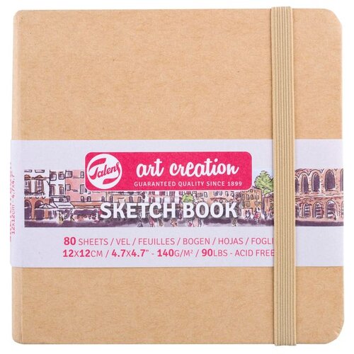 Art creation blok za crtanje    - 12 x 12 cm - kraft Cene