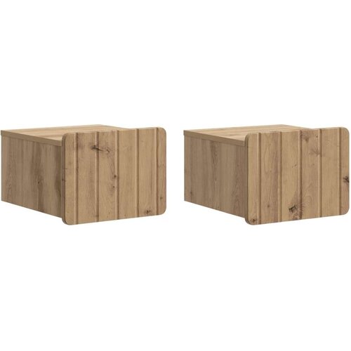  Stenski nočni omarici 2 pcs Artisan hrast 33 x 34,5 x 24 cm, (5000209885) Cene