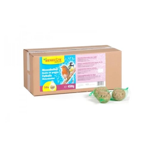  Benelux Zimske Kugle 50 x 90g – Mineralno-vitaminska kugla za sve vrste ptica Cene