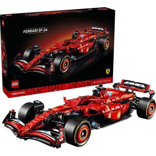 Lego Technic Ferrari SF 24 F1 Car &scaron;tevilka 42207 Cene