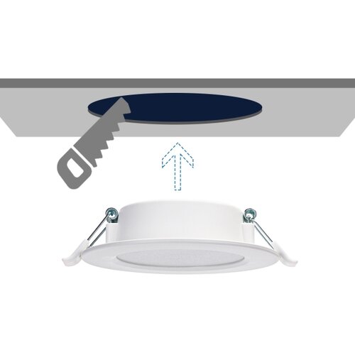 Aigostar LED ugradna plafonska svetiljka LED/4W/230V 3000K prečnik 9,8 cm bela Slike