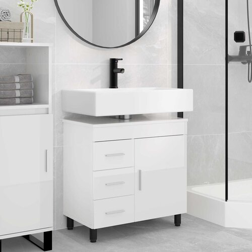  Toaletna jedinica Bijela visokog sjaja 60 x 35 x 60 cm Cene