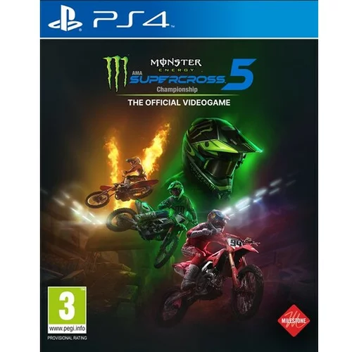 Milestone Monster Energy Supercross - The Official Videogame 5 (playstation 4)