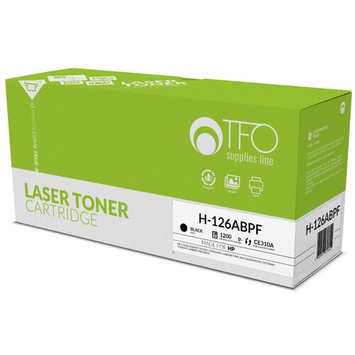 TFO Kompatibilen toner HP 126A , CE310A , črna - 1200 strani Slike