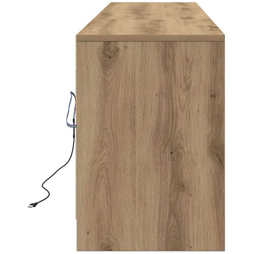  Jedinice Zidne 2 pcs Umjetnički hrast 180 x 34 x 50 cm Slike