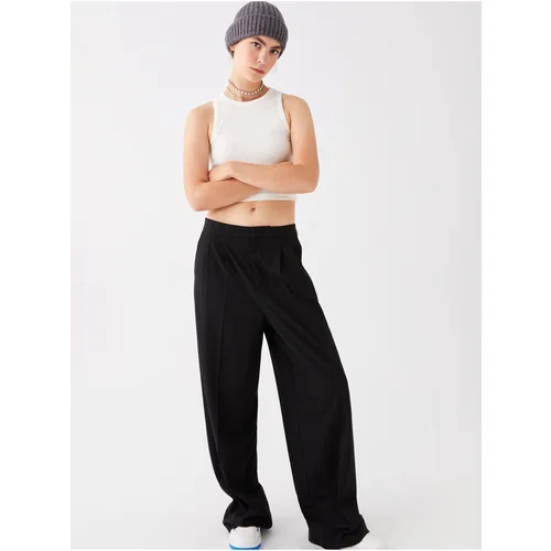 LC Waikiki Women's Extra Skinny Straight Wide Leg Trousers