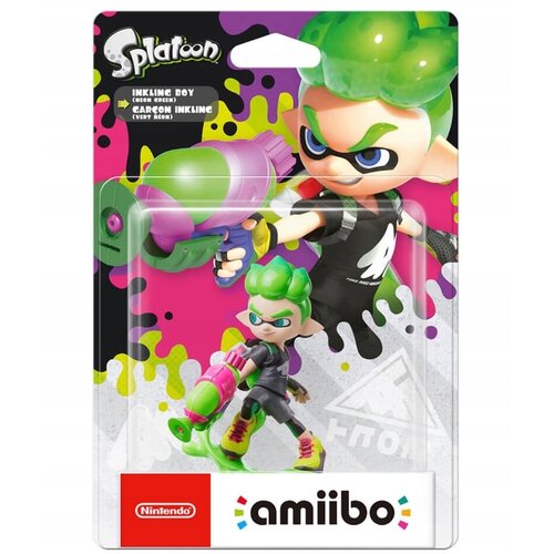 amiibo Inkling Boy Neon Green (Splatoon) Cene
