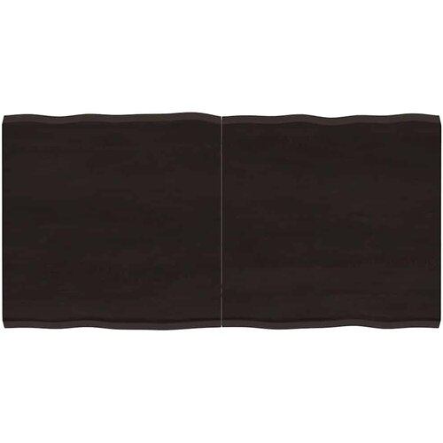 Stolna ploča tamnosmeđa 120x60x(2-4) cm obrađena hrastovina Cene