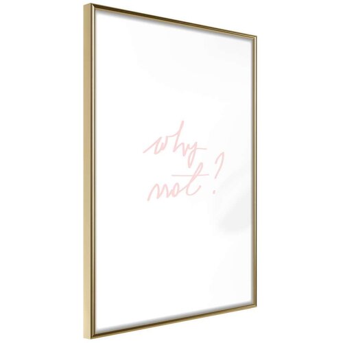  Poster - Why Not? 20x30 Slike