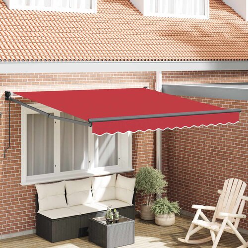  Povlačivi tende Crvena 300 x 250 x 165 cm Cijene