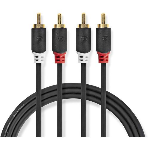 Nedis Audio kabal 2xRCA na 2xRCA 10m CABW24200AT100 Cene