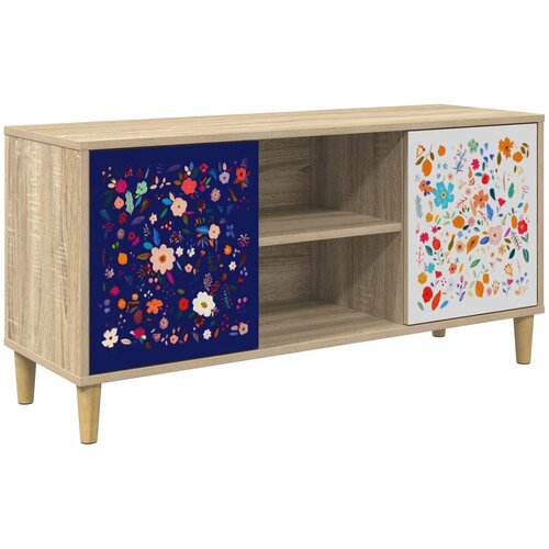  ormar MAINZ 102 x 33 x 50 cm Sonoma Konstruirano drvo Cene