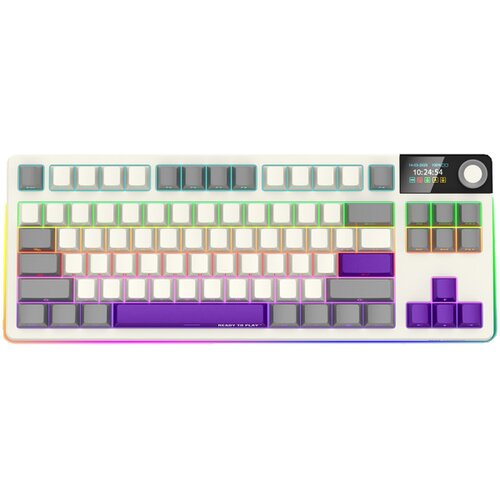 Lorgar KBP70TKLW, Wireless TKL Mechanical Gaming Keyboard Pro, Beige, EN layout ( LRG-KBP70TKLW-RT-US ) Cene