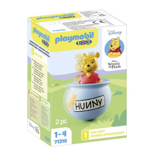 Playmobil 1.2.3. disney & winnie the pooh meda u ćupu ( 38506 ) Cene