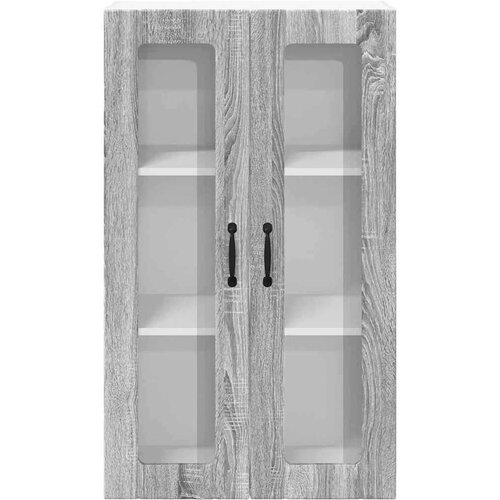  Zidni kuhinjski ormarić Sivi hrast sonoma 60 x 31 x 100 cm Slike