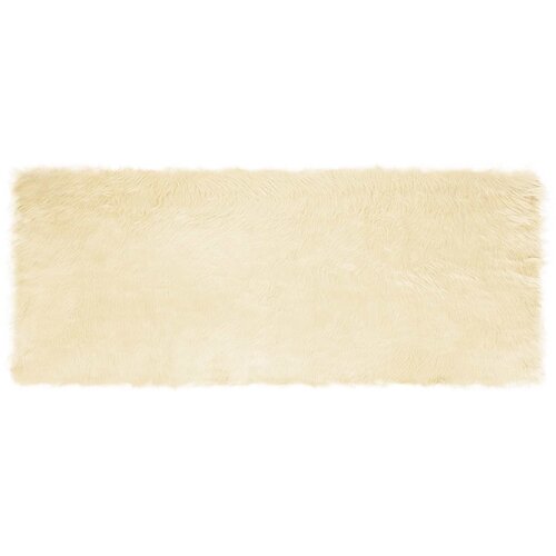 vidaXL Lažna Ovčja Koža Preproga Tafalla krema 80 x 200 cm Poliester, (5000112383) Cene