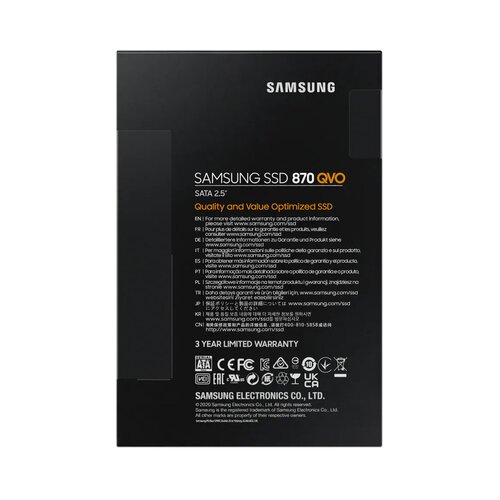 Samsung 8TB 2.5" SATA III MZ-77Q8T0BW 870 QVO Series SSD Cene
