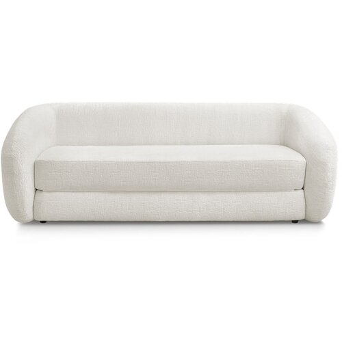 Bobochic Paris Bijela sklopiva sofa od &amp;scaron;enila 228 cm Neyo &amp;ndash; Slike