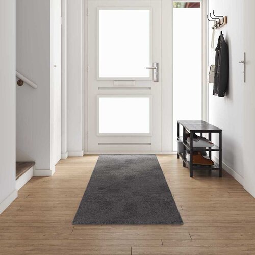  Tepih trkač Siva 80 x 500 cm 100% Polipropilen Tuft Cene