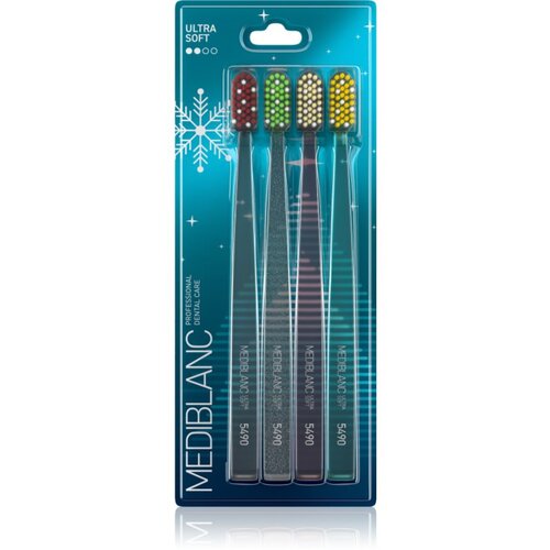 MEDIBLANC 5490 Ultra Soft Limited edition zobne &scaron;četke ultra soft 4 kos omejena izdaja 4 kos Cene