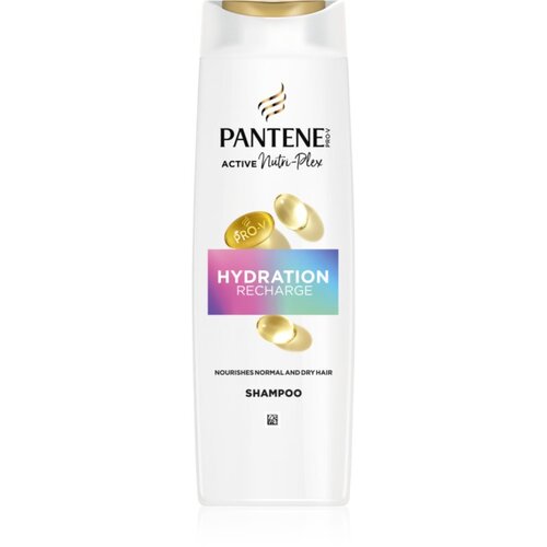 Pantene Pro-V Active Nutri Plex Hydration Recharge hranilni &amp;scaron;ampon za obnovo in krepitev las 400 ml Slike