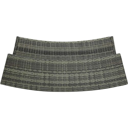 Poli vrtni barski stol sivi 120 x 55 x 110 cm od poliratana Slike