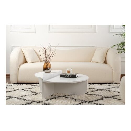 Hanah home Club set stolova Orion, 90x60x30, 85x30x35cm, 2 dijela, bijela Slike
