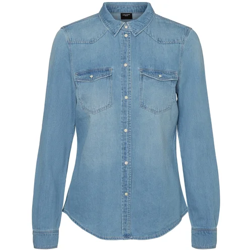 Vero_Moda Bluza 'MARIA' moder denim