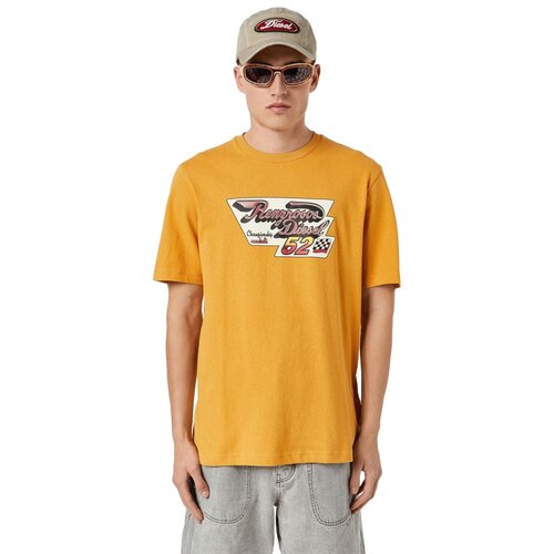 Diesel T-shirt - T-JUST-C15 T-SHIRT orange Slike