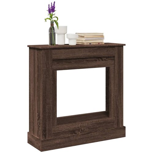 vidaXL Okvir za kamin boja hrasta 90x30x90 cm od konstruiranog drva Cene