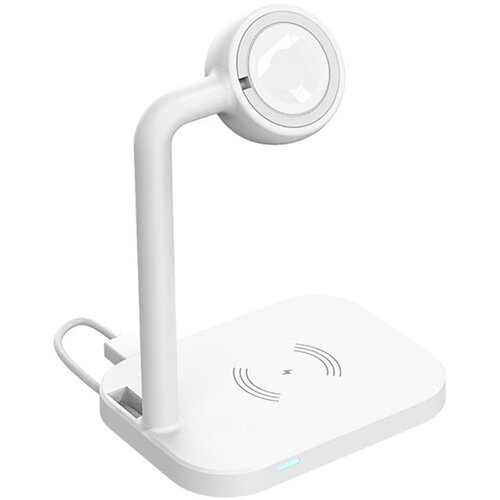  2 in 1 Magnetic Wireless Charger Desktop White Slike