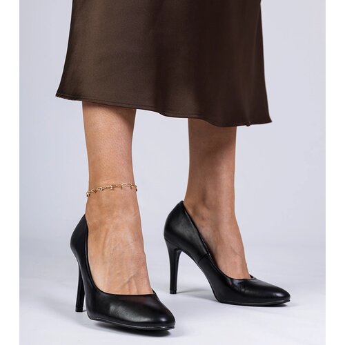 Gemre Black classic stiletto pumps Trutti Cene