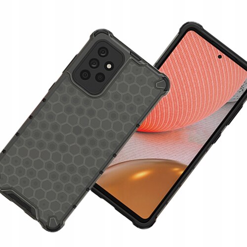 HURTEL HONEYCOMB CASE OVITEK OHIŠJE OVITEK ZA SAMSUNG GALAXY A72 ČRN, (21911185) Cene