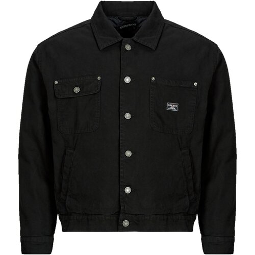 Guess Jakne GJ CHORE TWILL Črna Slike