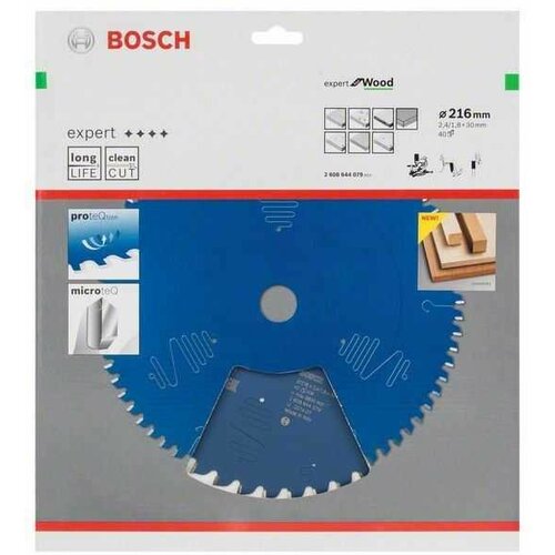 Bosch list for x 30 testere x 2608644079/ expert wood 40 mm/ 2/4 216 kružne