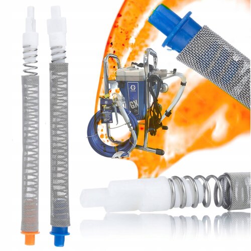 Rosfix SET FILTRIRNA VLOŽKA FTX 100 MESH RDEČA + 50 MESH MODRA – ZA PIŠTOLO GRACO FTX, 110 MM | Ø 9 MM, (5000036437) Cene