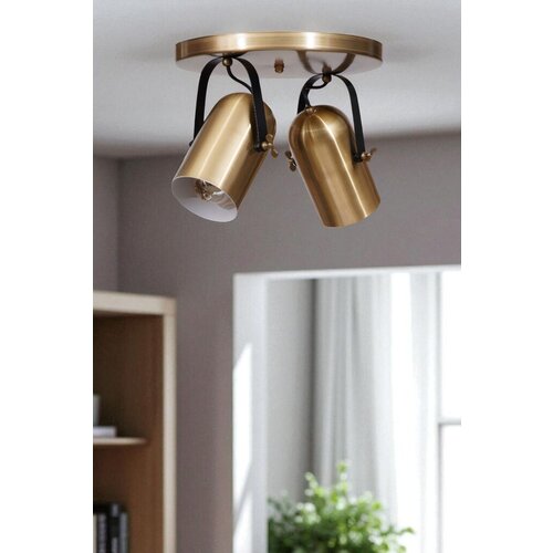 Opviq luster 2591064, Zlatne boje Slike