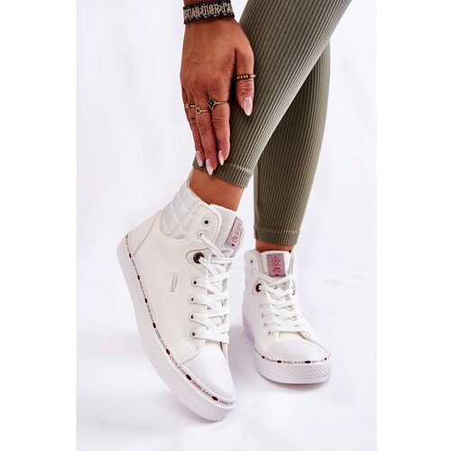 Kesi Women's High Sneakers Cross Jeans KK2R4060C White Cene