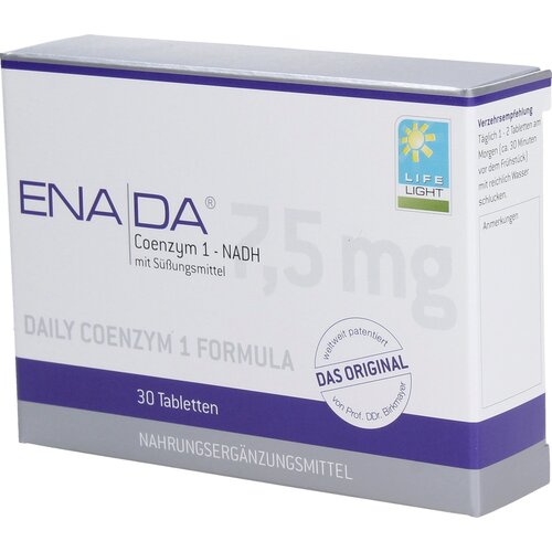 Life Light ENADA Coenzym1 - N.A.D.H 7,5 mg - 30 tabl. Cijene